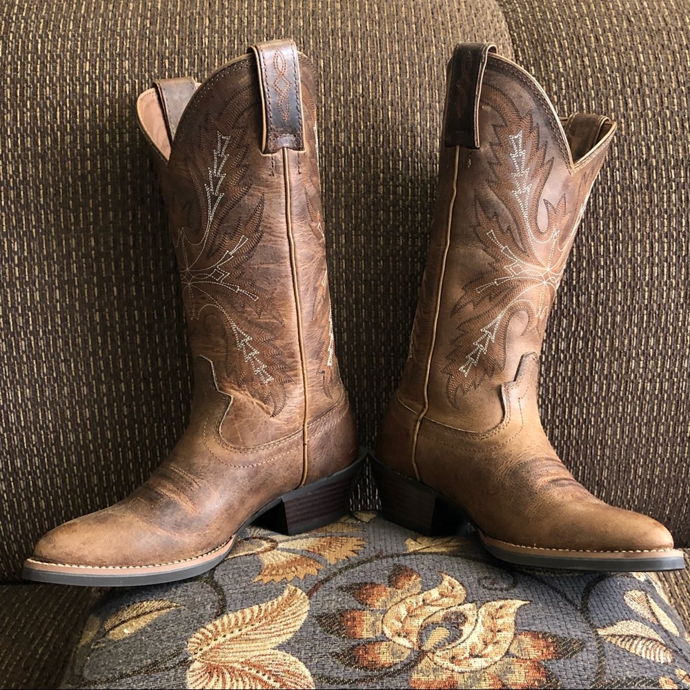 Justin cowgirl boots
